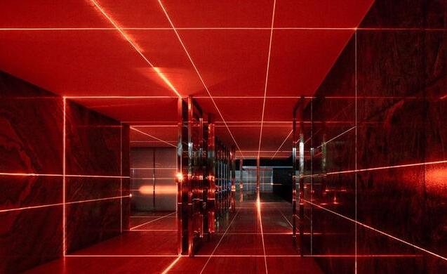 光的尺规 HPI-全彩照明设计带您领略巴塞罗那艺术馆几何灯光设计